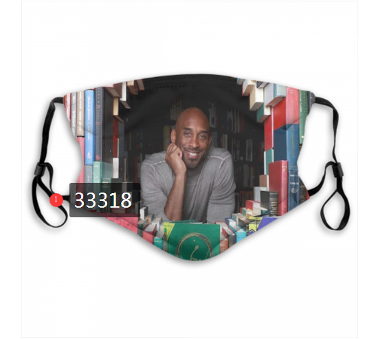 2021 NBA Los Angeles Lakers #24 kobe bryant 33318 Dust mask with filter->nba dust mask->Sports Accessory
